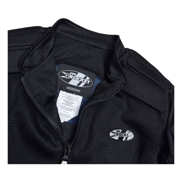 JOE ROCKET Protective Padded Mesh Motorcycle Biker Bomber Jacket Womens XL - Picture 3 of 7